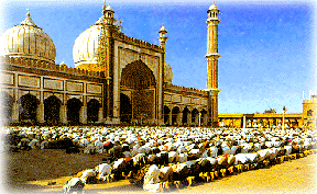 People Offering Id Namaz